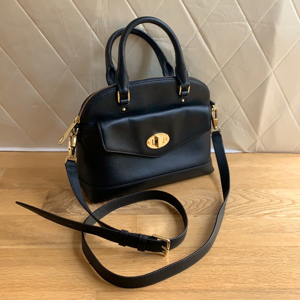 Talbots Crossbody Leather Satchel